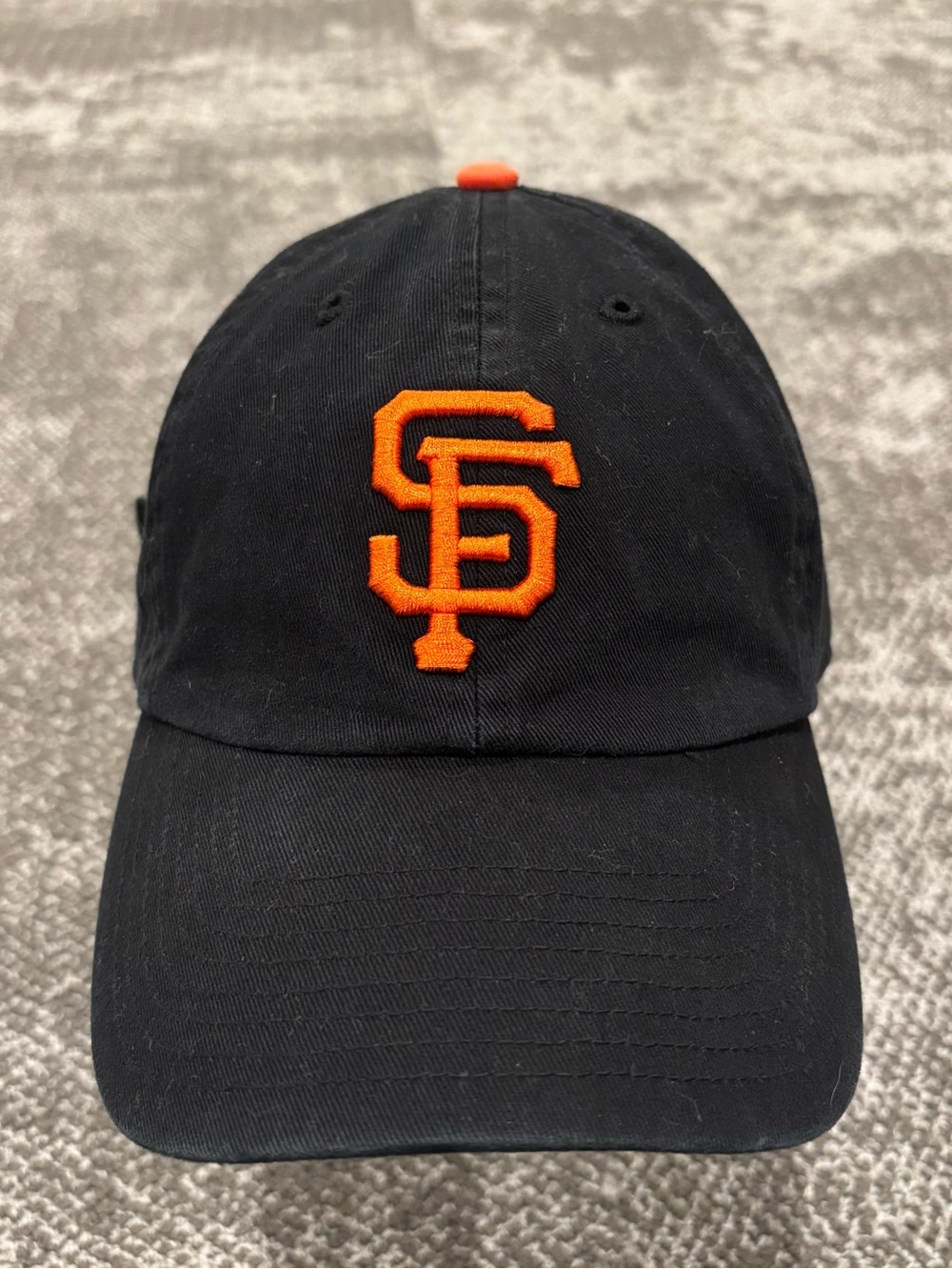 47 Brand San Francisco Giants MLB Black Orange Adjustable OSFA Hat